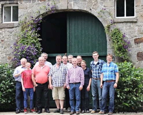 Mitgliederversammlung 2014 auf dem Hof Wiesmann in Detmold